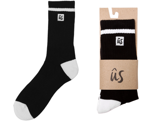 The Dooma Sock in Grass Green #onyx-black