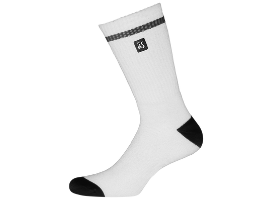 The Dooma Sock in Grass Green #ghost-white