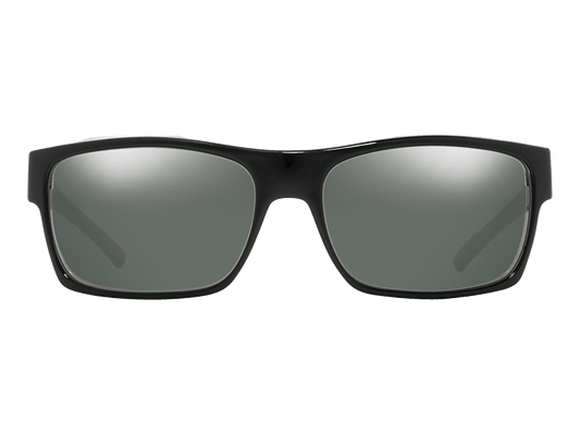 The Argos - Sunglasses in Gloss Black Vintage Grey #gloss-black-vintage-grey