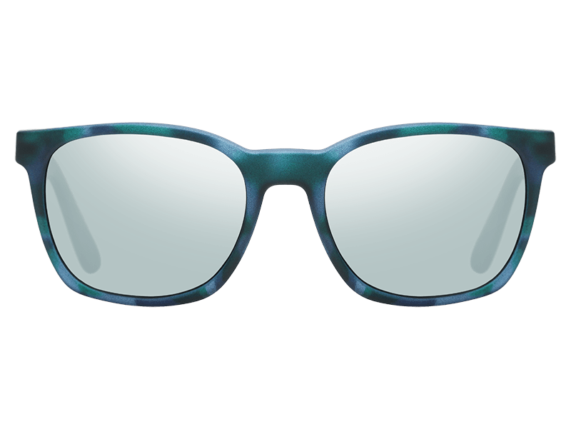 The Barys - Sunglasses in Blue Tortoise Shell Grey Silver #blue-tortoise-shell-grey-silver