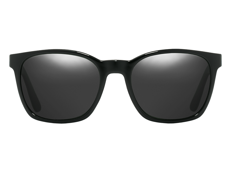 The Barys - Sunglasses in Gloss Black Vintage Grey #gloss-black-vintage-grey