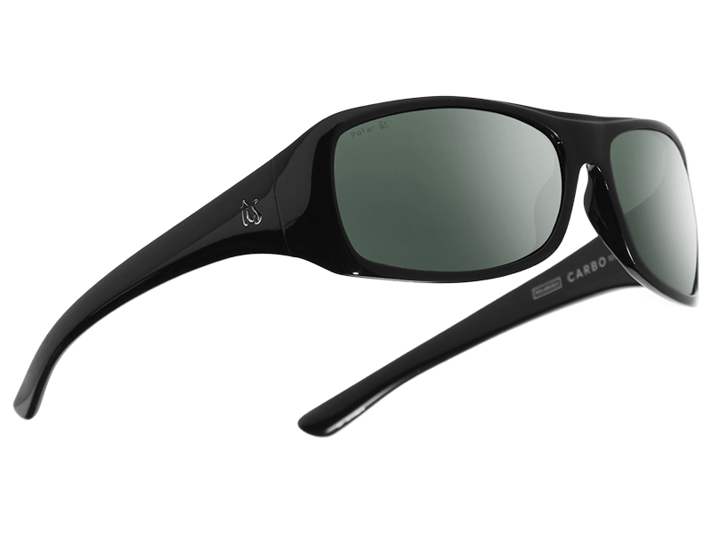 The Carbo - Sunglasses in Gloss Black Polarised Vintage Grey #gloss-black-polarised-vintage-grey