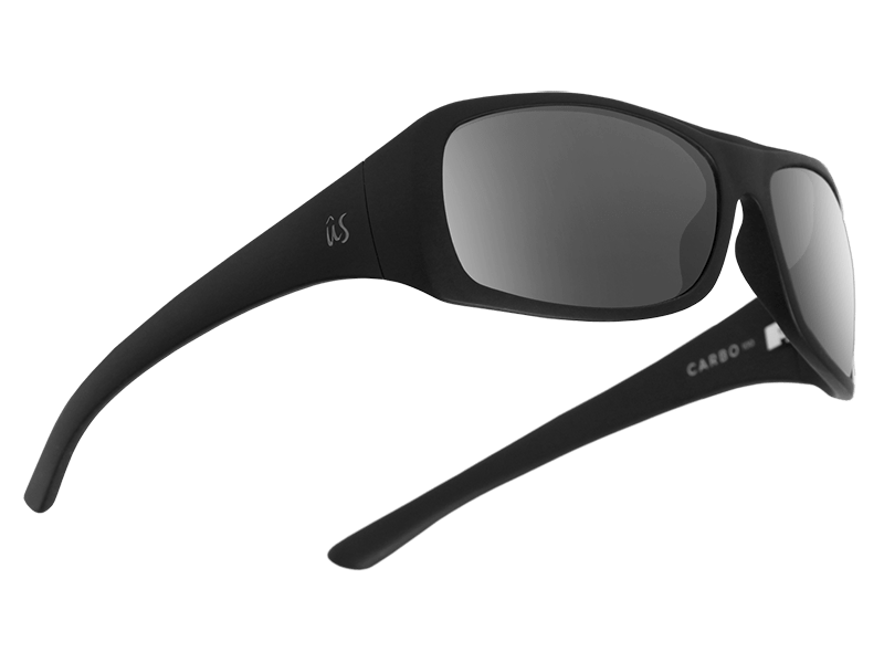 The Carbo - Sunglasses in Matte Black Polarised Grey #matte-black-polarised-grey