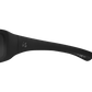 The Carbo - Sunglasses in Matte Black Polarised Grey 
