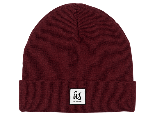 The Dazza Beanie in Blood Red #blood-red