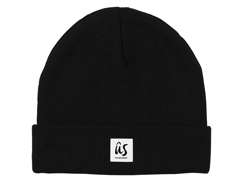 The Dazza Beanie in Onyx Black #onyx-black