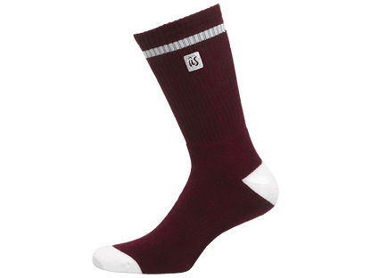 The Dooma Sock in Blood Red 