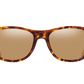 The Maty - Sunglasses in Gloss Tortoise Shell Grey Polarised 