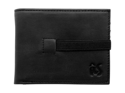 The Maxy Strap Wallet in Onyx Black 