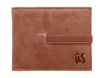 The Maxy Strap Wallet in Savannah Brown 