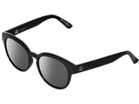The Nathi - Sunglasses in Gloss Black Vintage Grey 