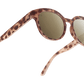 The Nathi - Sunglasses in Matte Tortoise Shell Gold Chrome 