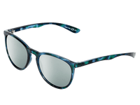 The Nobis - Sunglasses in Gloss Black Grey Blue Chrome 