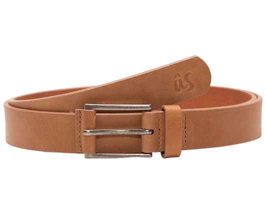 The Nownow Slim Belt in Savannah Brown #savannah-brown