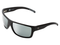 The Tatou - Sunglasses in Matte Black Polarised Grey 