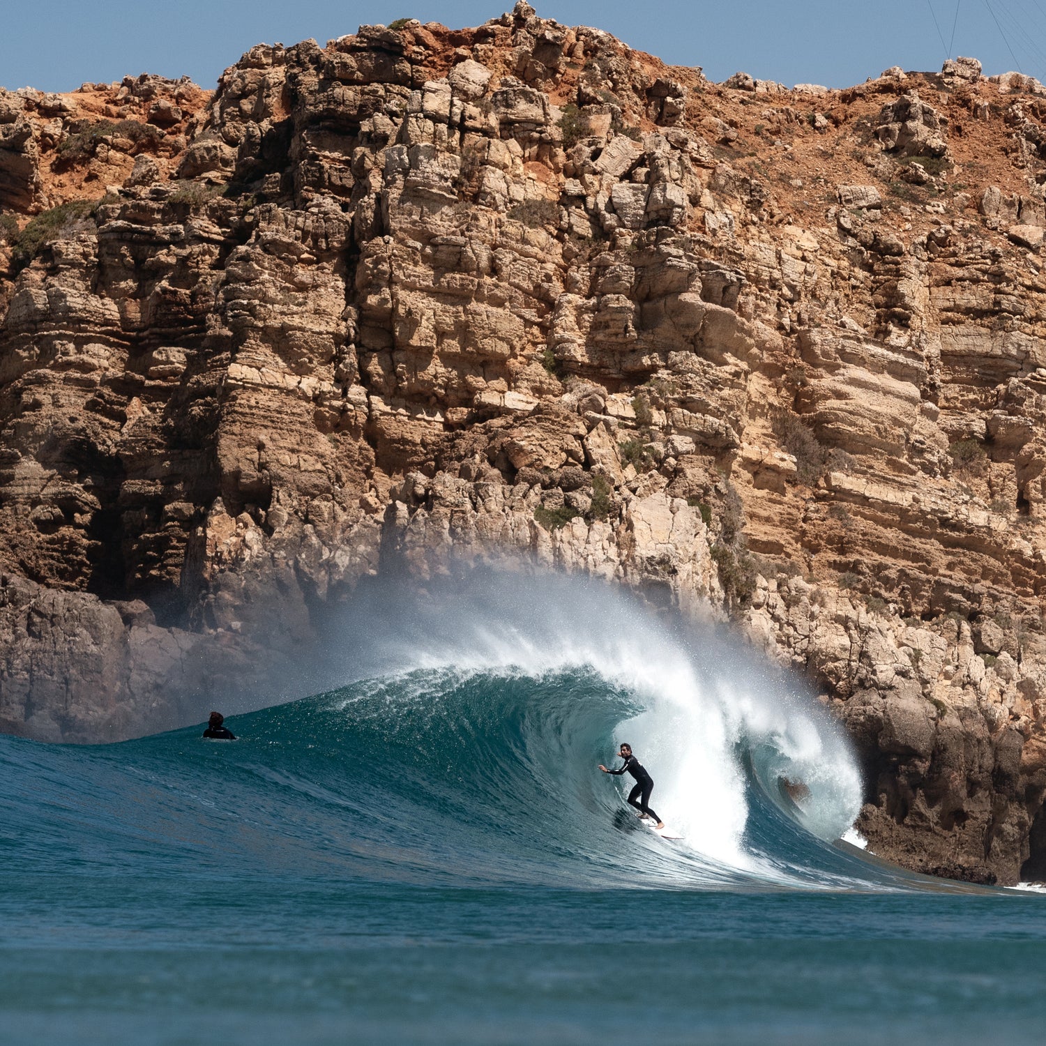 Us the Movement surfer Gony Zubizarreta surfing in Portugal