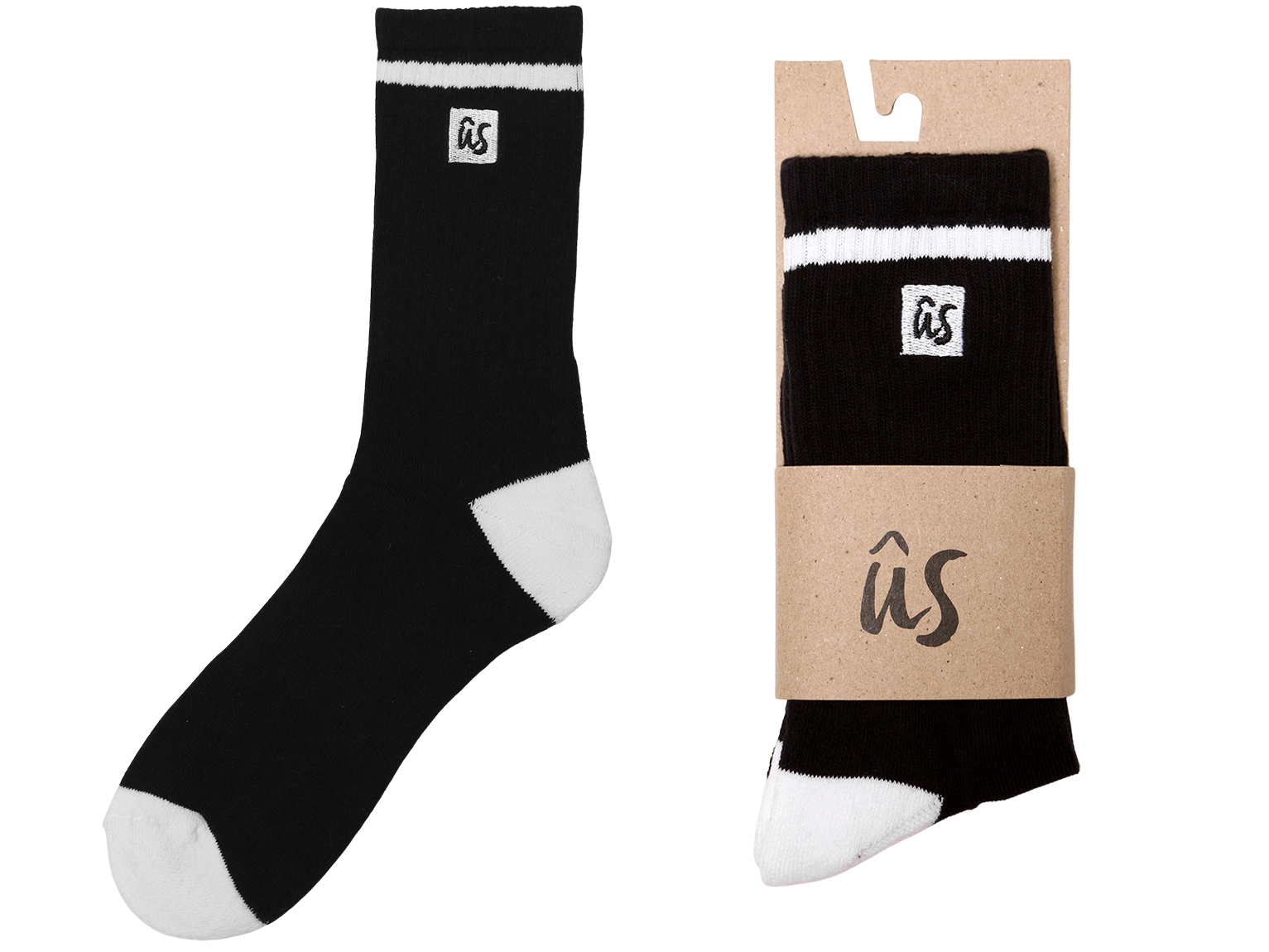 The Dooma Sock in Grass Green #onyx-black
