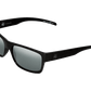 The Argos - Sunglasses in Gloss Black Grey Silver 