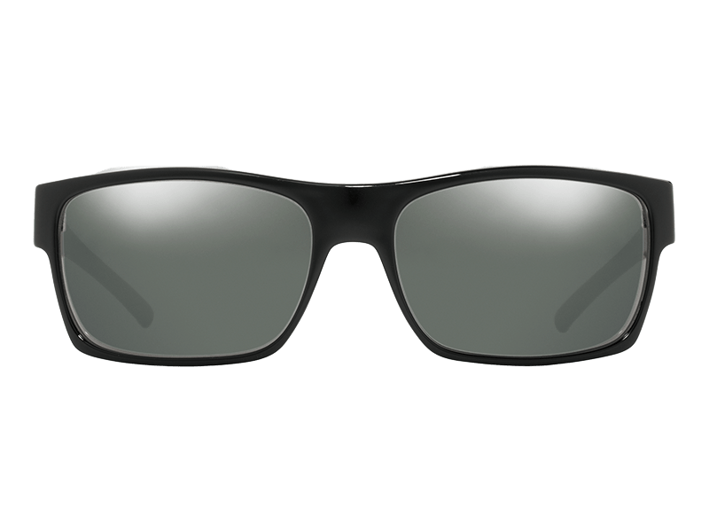 The Argos - Sunglasses in Gloss Black Vintage Grey #gloss-black-vintage-grey