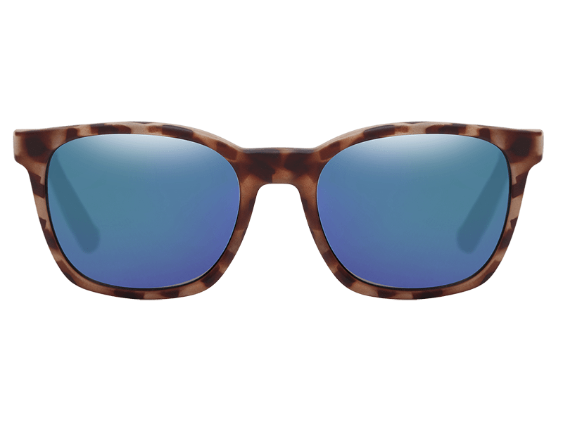 The Barys - Sunglasses in Matte Tortoise Shell Grey Blue #matte-tortoise-shell-grey-blue