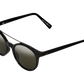 The Calix - Sunglasses in Gloss Black Vintage Grey 