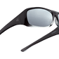 The Carbo - Sunglasses in Gloss Black Fade Silver 