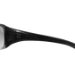 The Carbo - Sunglasses in Gloss Black Fade Silver 