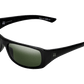 The Carbo - Sunglasses in Gloss Black Polarised Vintage Grey 