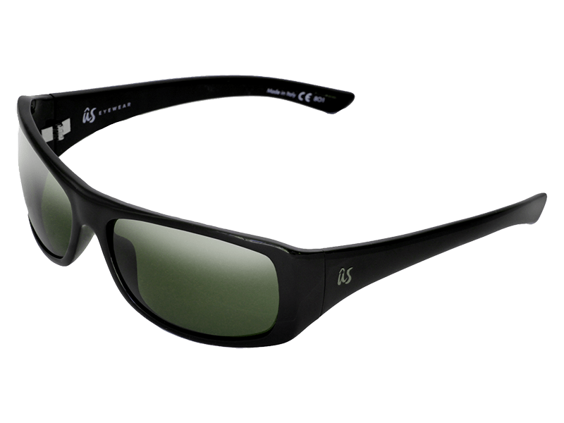 The Carbo - Sunglasses in Gloss Black Polarised Vintage Grey #gloss-black-polarised-vintage-grey