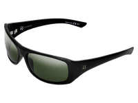 The Carbo - Sunglasses in Gloss Black Fade Silver 
