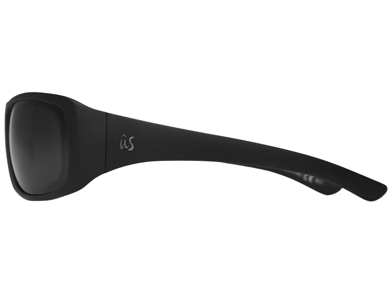 The Carbo - Sunglasses in Matte Black Polarised Grey #matte-black-polarised-grey