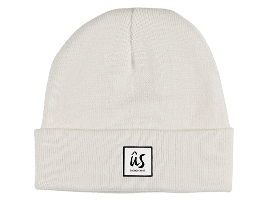 The Dazza Beanie in Ghost White #ghost-white