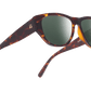 The Dimaggios - Sunglasses in Matte Brown Tortoise Shell 