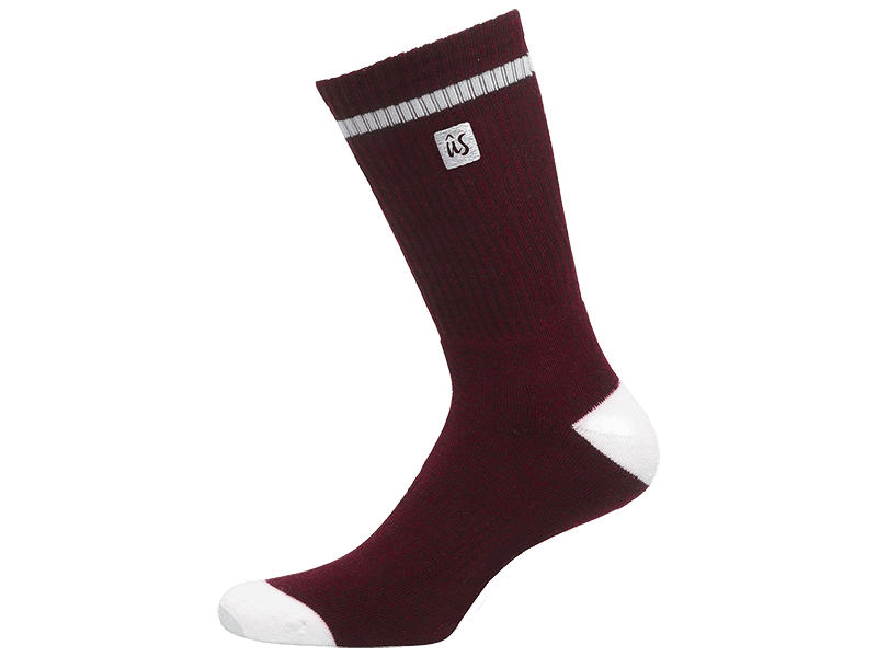 The Dooma Sock in Blood Red #blood-red