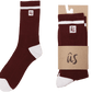 The Dooma Sock in Blood Red 