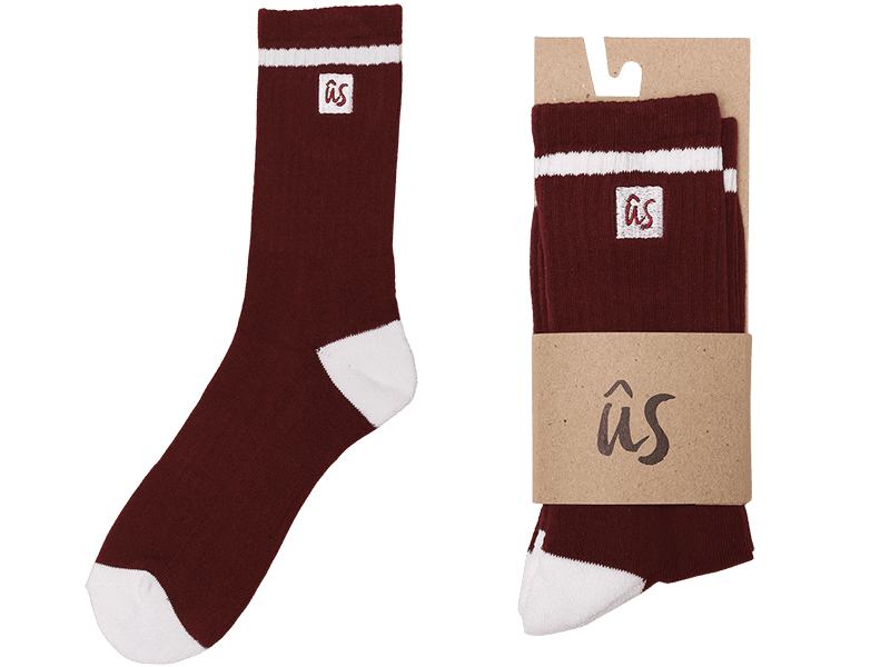 The Dooma Sock in Blood Red #blood-red