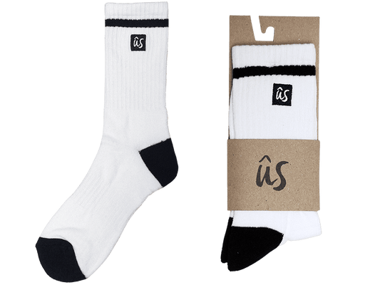 The Dooma Sock in Ghost White #ghost-white