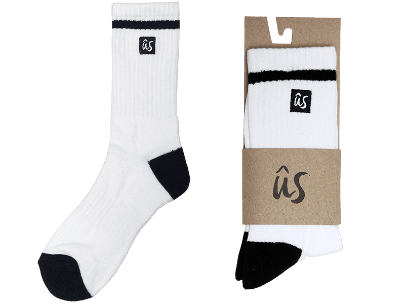 The Dooma Sock in Ghost White #ghost-white