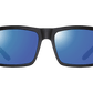 The Helios - Sunglasses in Matte Black Grey Blue 