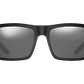 The Helios - Sunglasses in Matte Black Vintage Grey 