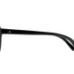 The Iris - Sunglasses in Gloss Black Vintage Grey Polarised 