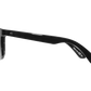The Maty - Sunglasses in Gloss Black Grey Silver Chrome 