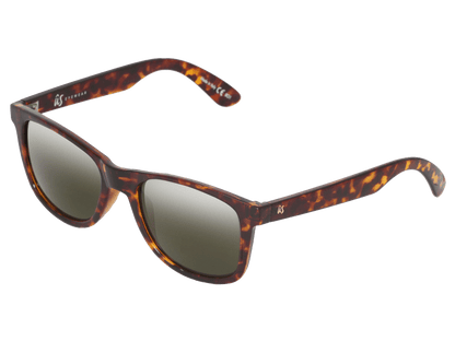 The Maty - Sunglasses in Gloss Tortoise Shell Grey Polarised 