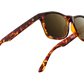 The Maty - Sunglasses in Gloss Tortoise Shell Grey Polarised 