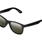 The Maty - Sunglasses in Matte Black Vintage Grey Polarised 