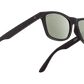The Maty - Sunglasses in Matte Black Vintage Grey Polarised 