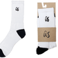 The Mozzie Sock in Ghost White 