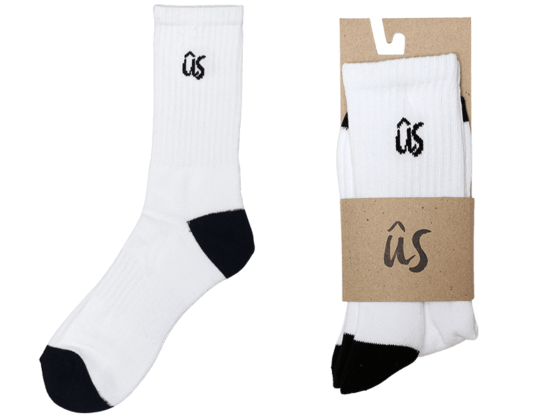 The Mozzie Sock in Ghost White #ghost-white