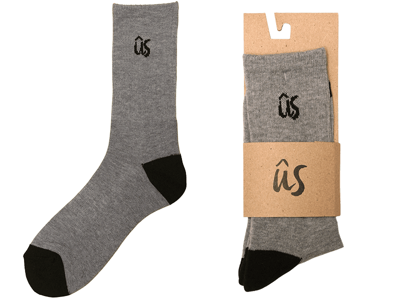 The Mozzie Sock in Granite Grey #granite-grey