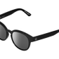 The Nathi - Sunglasses in Gloss Black Vintage Grey 